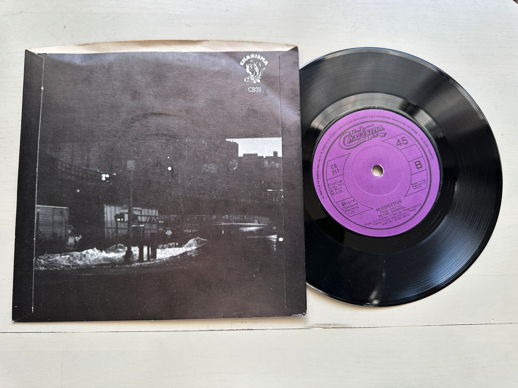 Schallplatten: PETER GABRIEL GENESIS rare D.I.Y Single UK original Top – Gebraucht aus Basel von Partridge 1