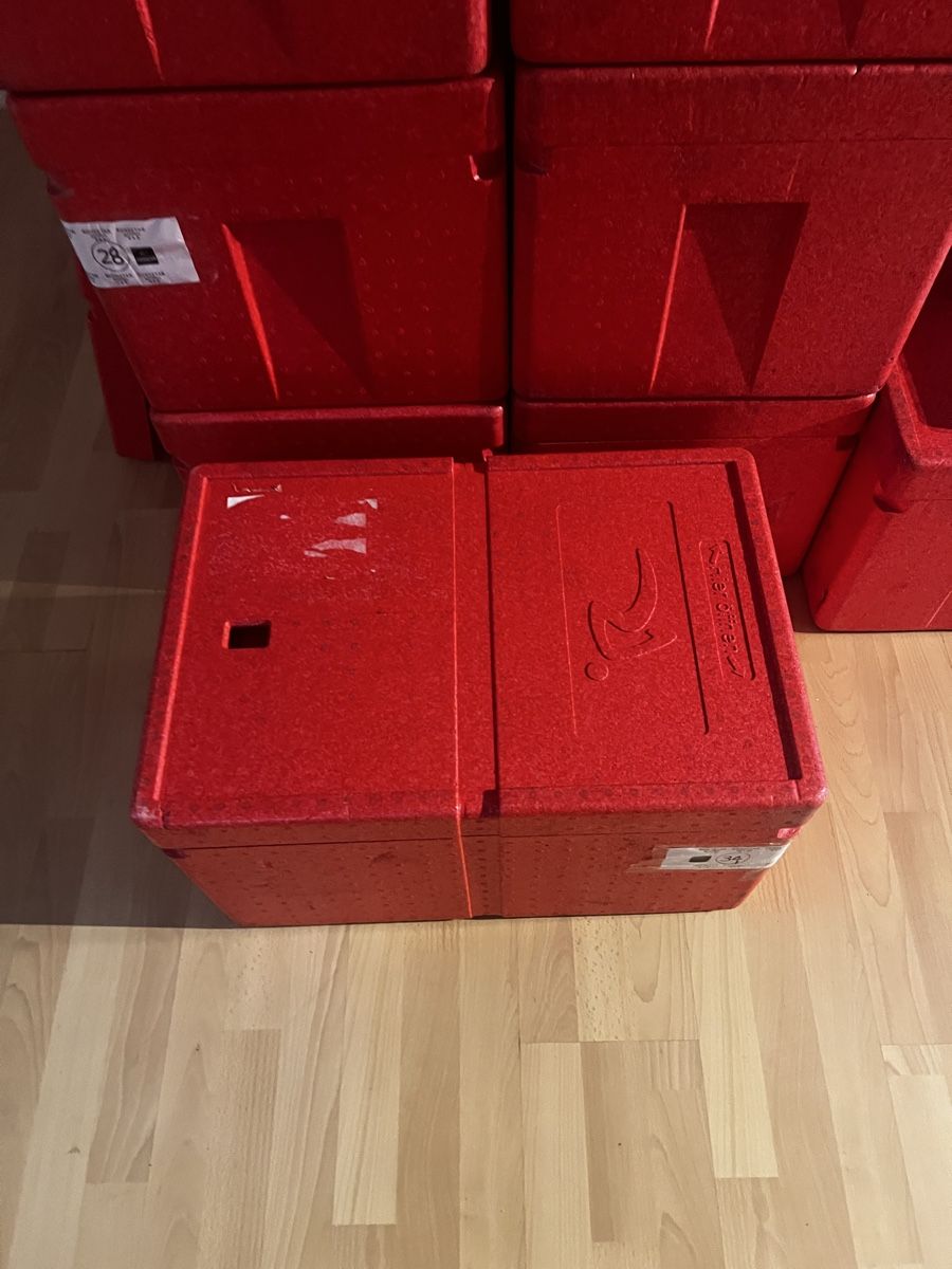 Frigoriferi & Refrigeratori: Rote Thermoboxen / Isolierboxen – Usato da Madiswil venduto da SWISS_49.B 4
