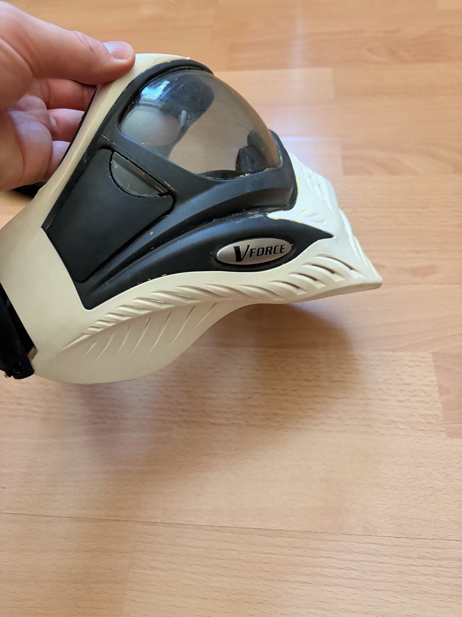 Protezione per viso e udito: V-Force Paintball Maske (Weiss) – Usato da Zürich venduto da pre_vy7t 2