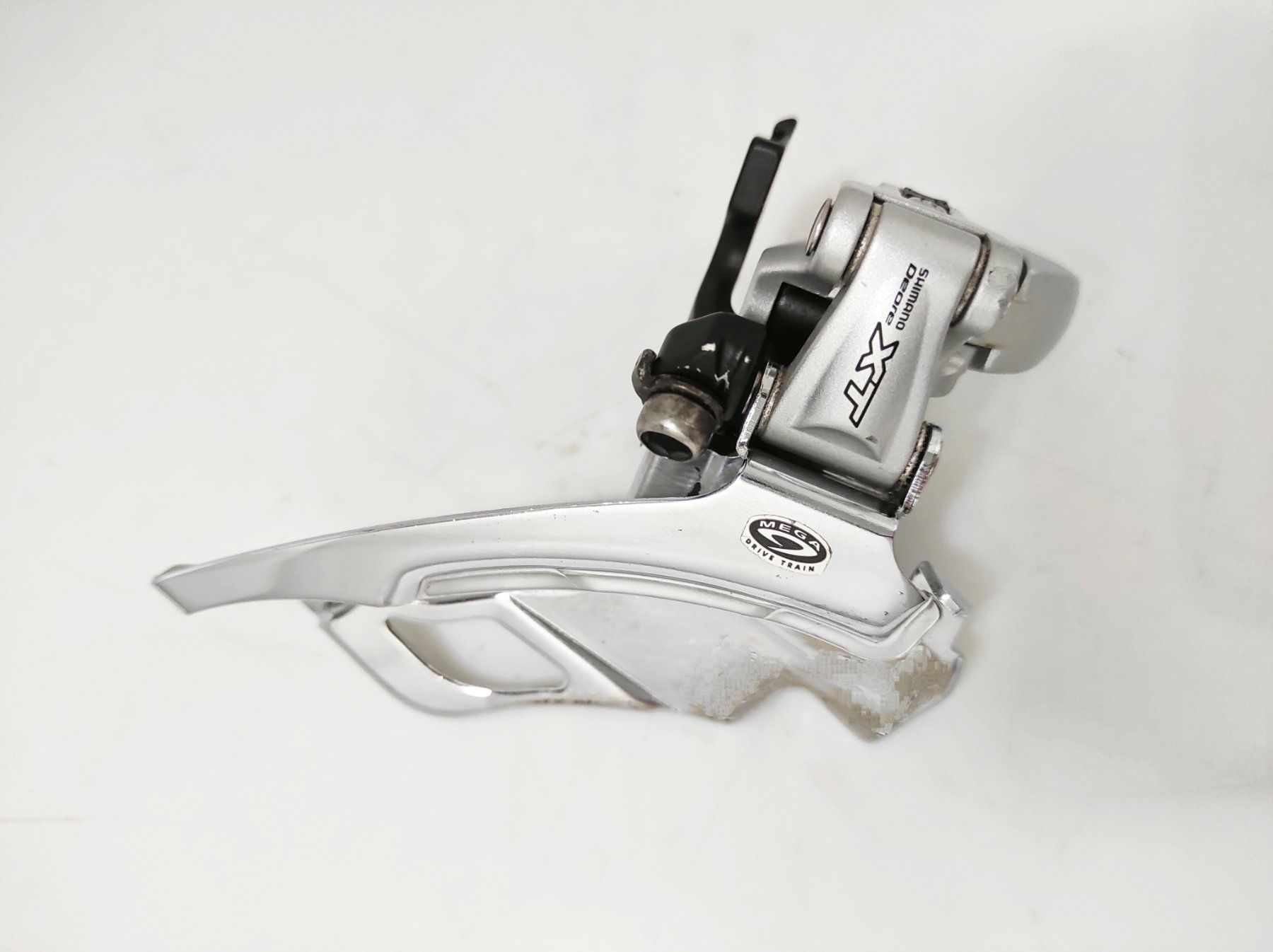 Shimano Ersatzteile: Shimano Deore XT FD-M761 classic MTB Umwerfer / Derailleur – Gebraucht aus Grenchen von stilvortalent71