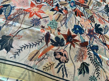 Schal, NEU, 50% Seide, 50% Viscose 180 cm x 90 cm