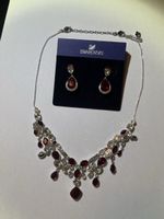 Swarovski Collier und Ohrstecker