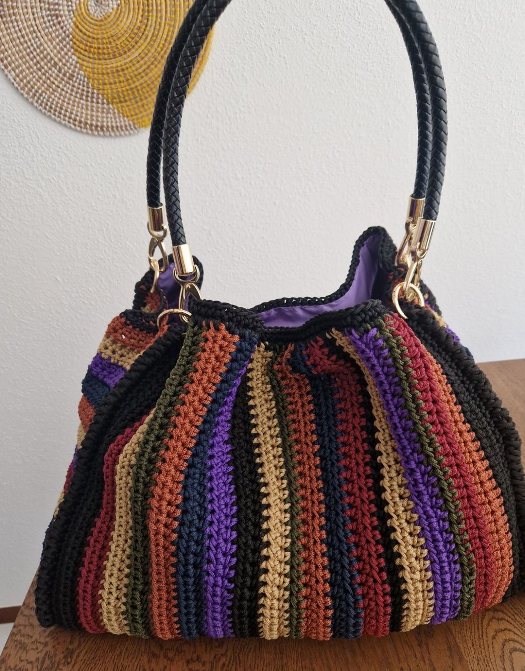 Borse da donna: SAC EN CROCHET HANDMADE – Nuovo e nell'imballaggio originale da Camorino venduto da JPHANDMADE1 6