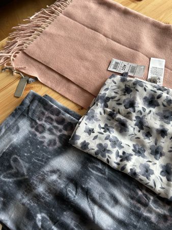 NEU - 3 St. Schal, Hals  tuch im Set, von Frühling - Winter