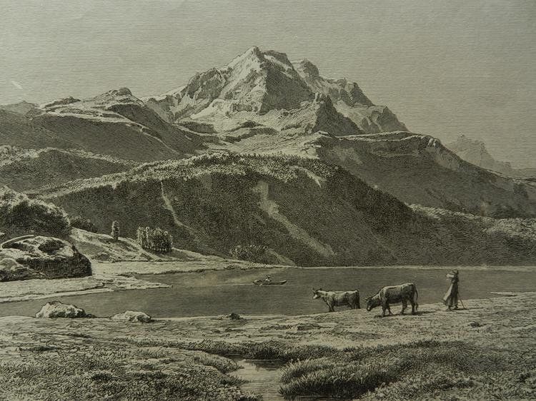 Gravures: Piz Corvatsch Silvaplana – D'occasion à Risch par Rischli15 1