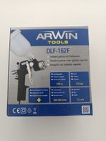 Neue Arwin Farbspritzpistole mit Fliessbecher