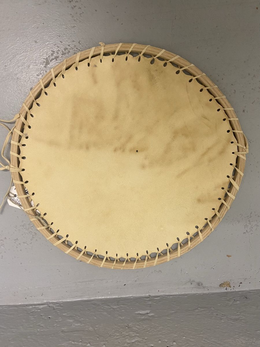 Musikinstrumente: Trommel Handmade mit Hirschleder – Neu (gemäss Beschreibung) aus Zürich von Unique2400 2