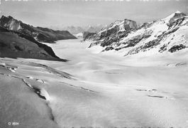 Jungfraujoch (BE) Aletschgletscher Alpenpanorama