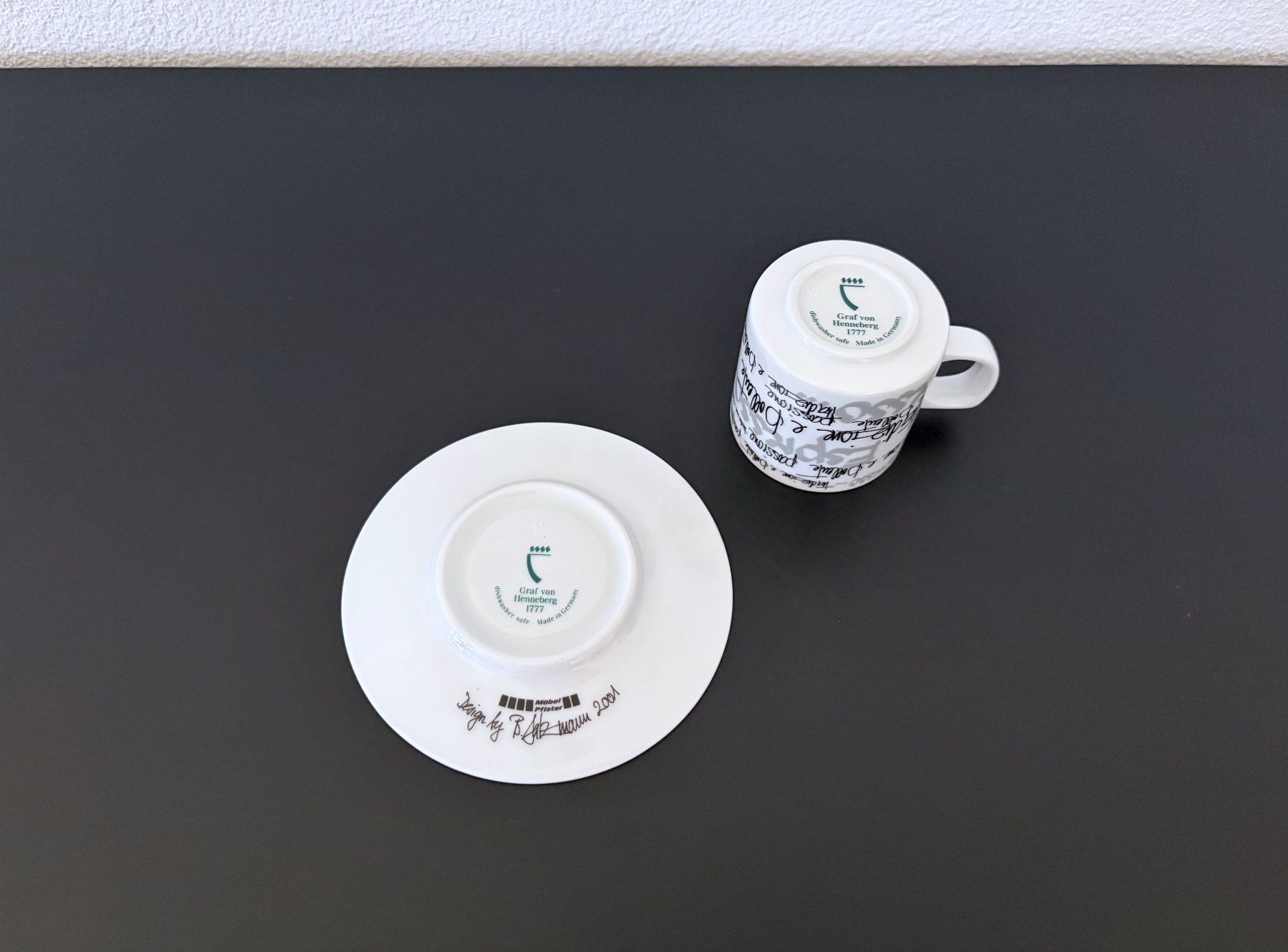 Pfister Tazze: Espressotasse Möbel Pfister 2001 – Usato da Birr venduto da Jamonline 2