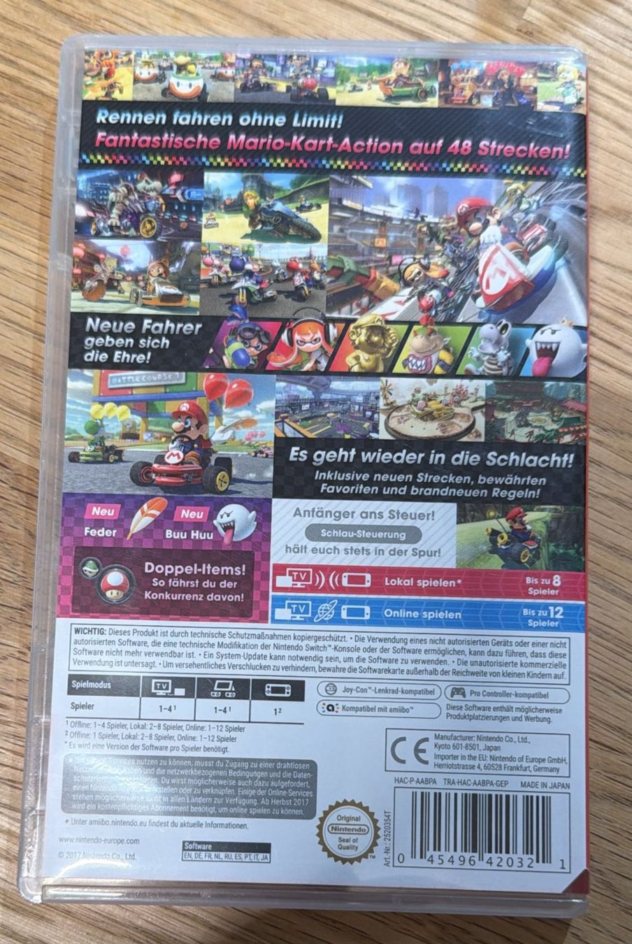 Nintendo Giochi: NINTENDO SWITCH MARIO KART 8 DELUXE – Usato da Zürich venduto da Frei-Occasionen 1