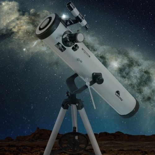 Telescopi: +Reflektor-Spiegel-Teleskop Teleskop Astr – Nuovo e nell'imballaggio originale da Amriswil venduto da JaJa-Express