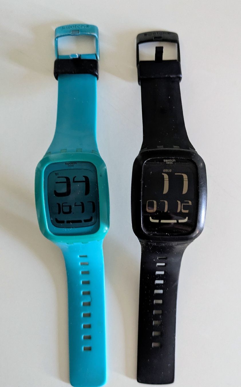 Swatch Montres: 2 montres SWATCH Touch  – D'occasion à Châtonnaye par Enjie