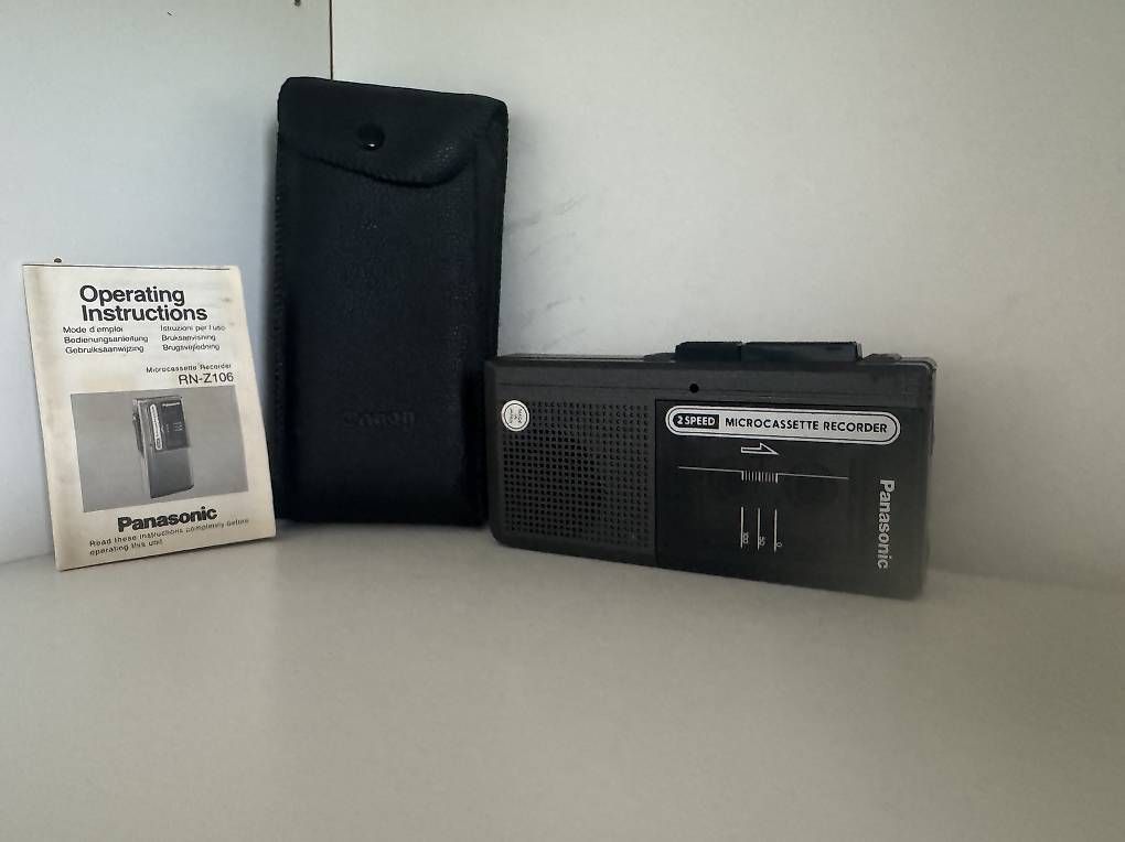 Registratori: Panasonic 2Speed Microcassette Recorder  – Usato da Melide venduto da cla_g5fs