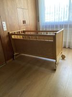 Kinderbett aus Massivholz von 1966