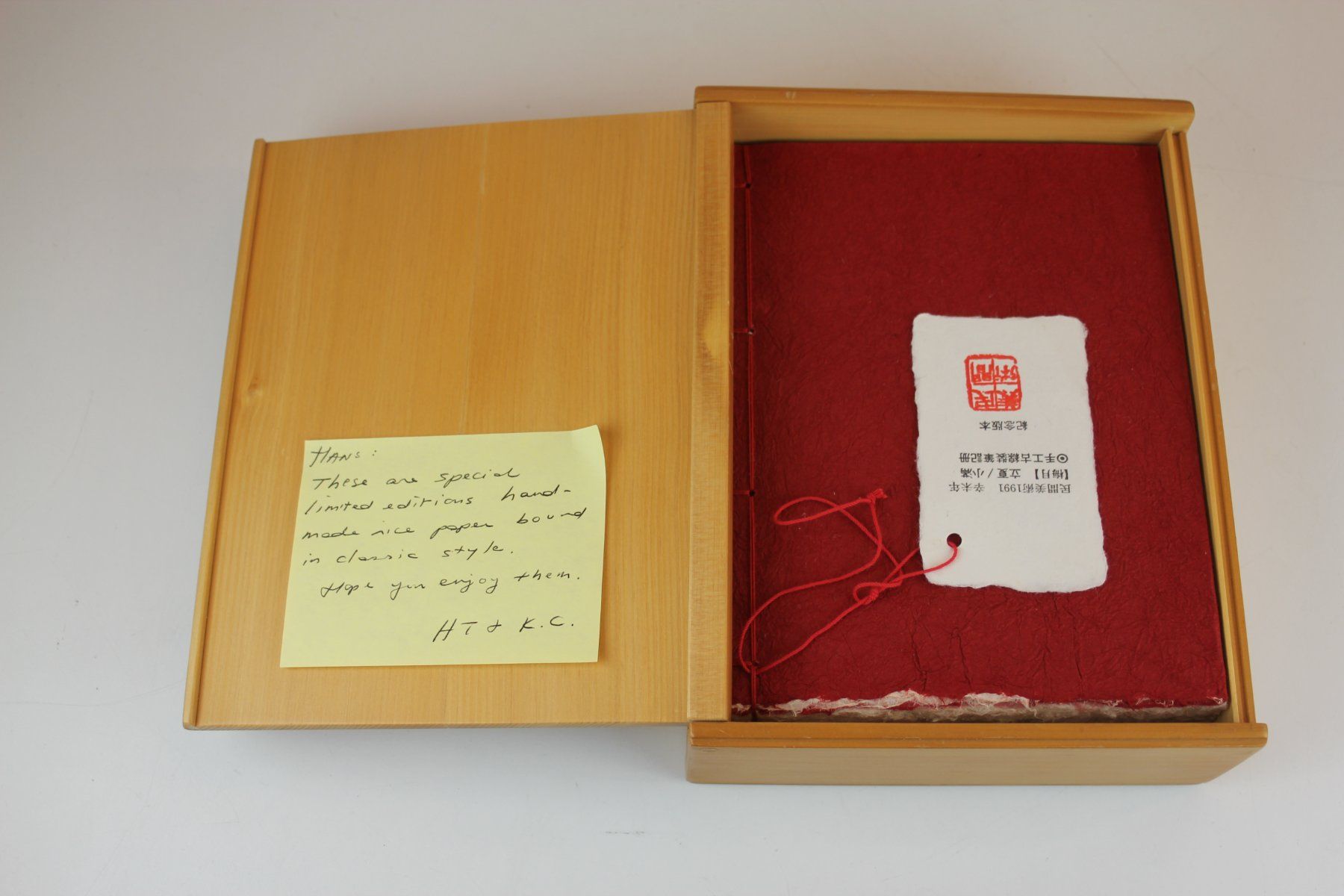 Libri: Chinesische Reispapier Notizbücher limitierte Edition – Usato da Basel venduto da IRMAundFRED 3