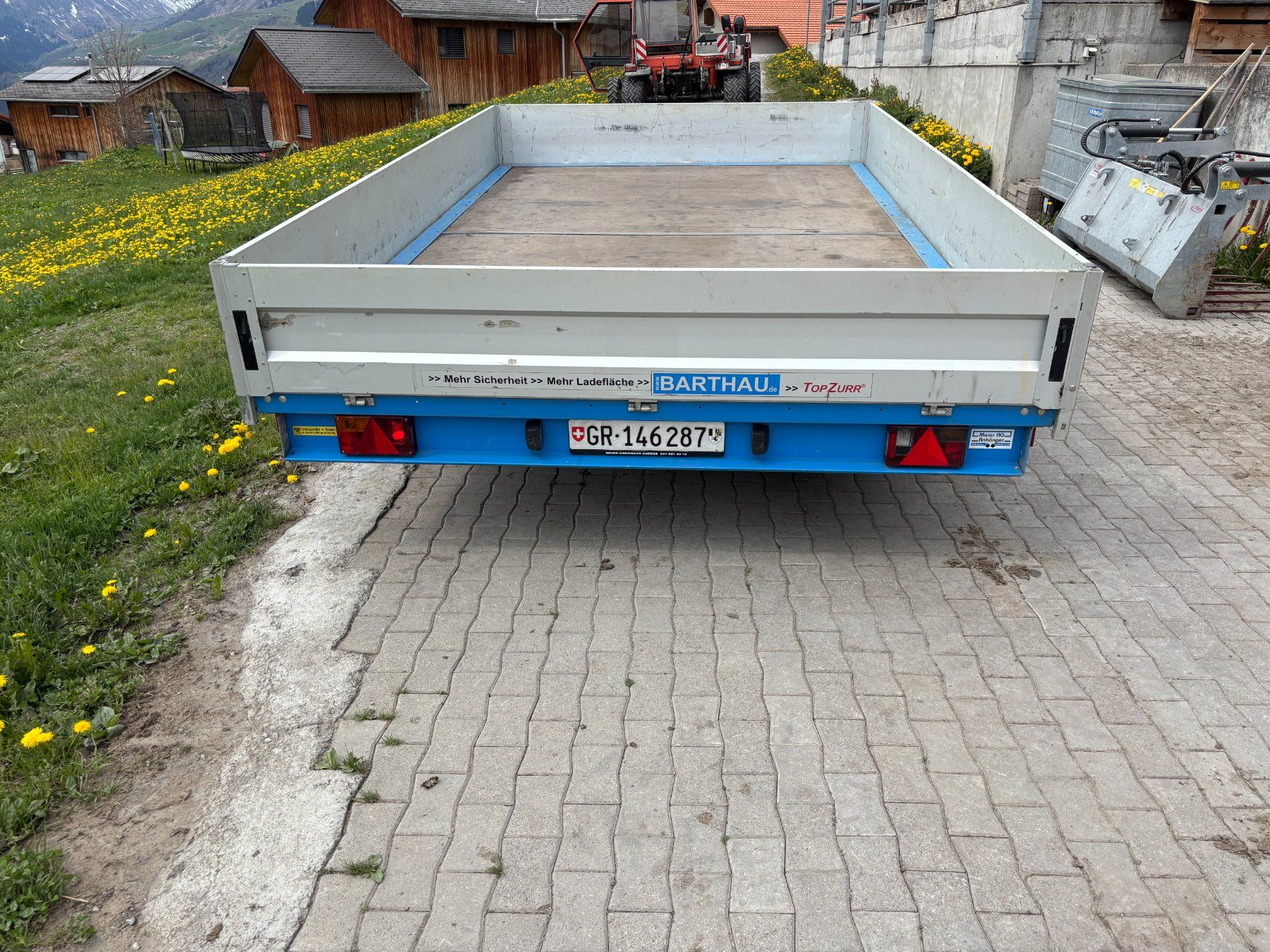 Barthau Rimorchi: Barthau Anhänger – Usato da Lumbrein venduto da Martinn1 2
