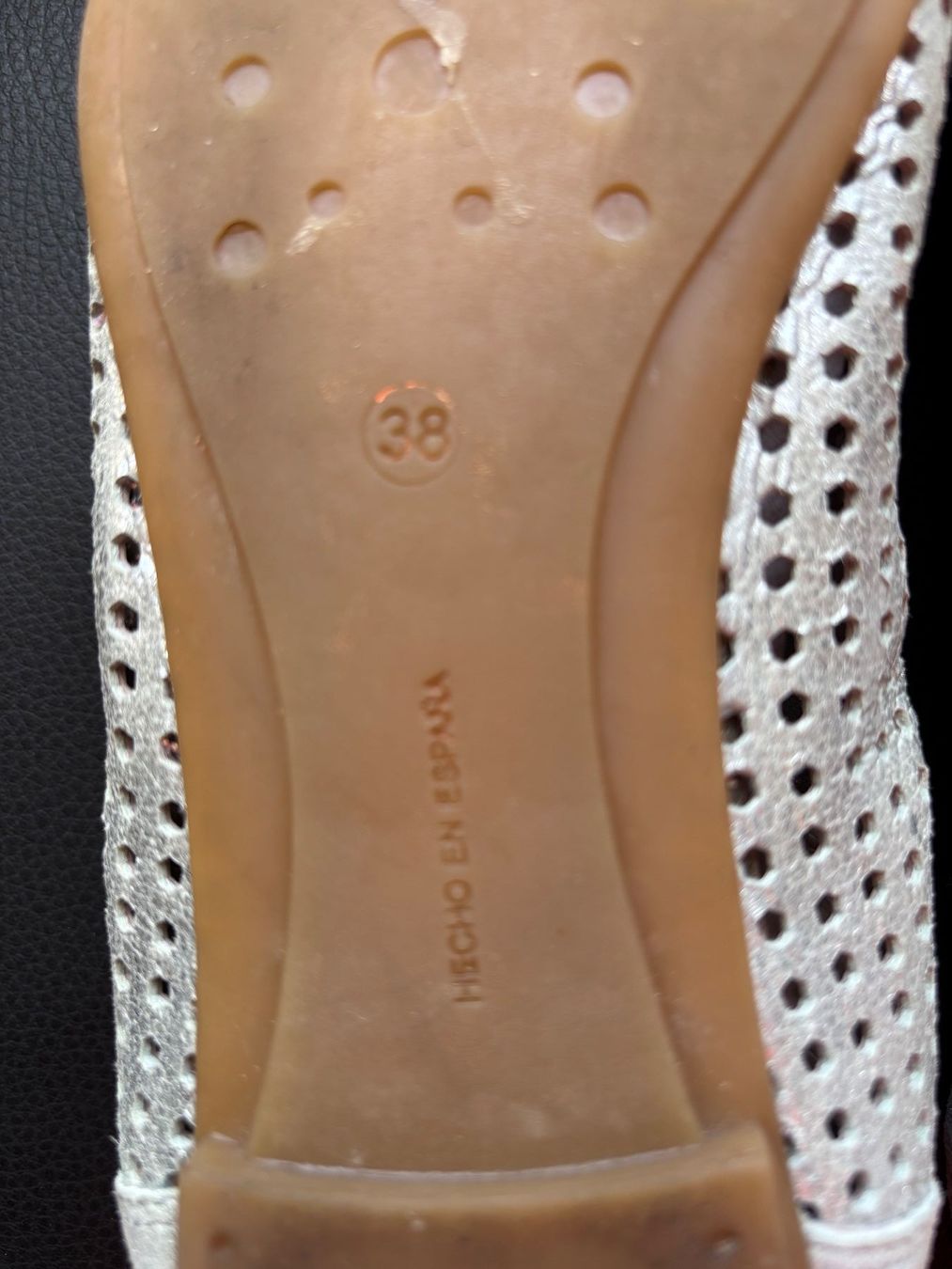 Globus Scarpe da donna: Ballerines Globus argentées taille 38 occasion – Usato da Peseux venduto da Cresus27 3