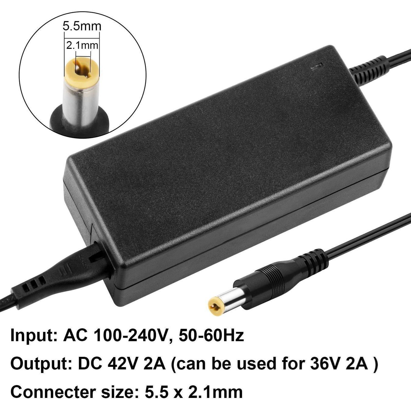 Chargeurs: Ladegerät  E-Bike E-Scooter Roller 5.5mm – Neuf (Voir description) à Kirchdorf AG par Apost008 2