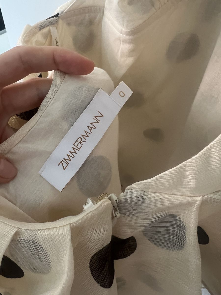 Zimmermann Vestiti: Zimmermann Polka Dot Kleid Size 0 – Nuovo (secondo la descrizione) da Zürich venduto da Mbraunschweig 2