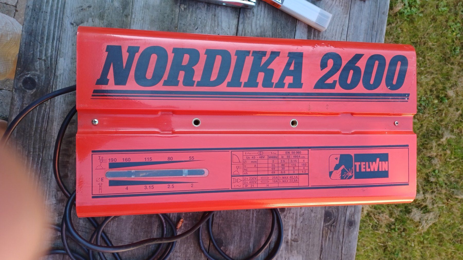 Saldatori: Schweissgerät Nordika 2600 elektro 230 oder 400V – Nuovo (secondo la descrizione) da Winterthur venduto da dangirvale 1