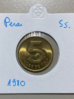 Pérou - 5 sols - 1980