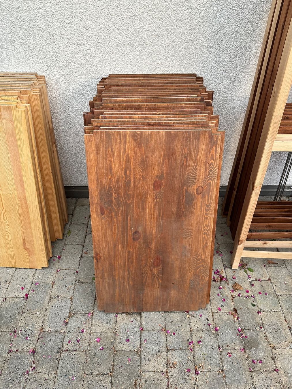 Ikea Regale: IKEA IVAR shelves wood stained – Gebraucht aus Oberlunkhofen von davidtully