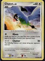Chatot 55/100 Majestic Dawn 2008 Pokémon Non-Holo English
