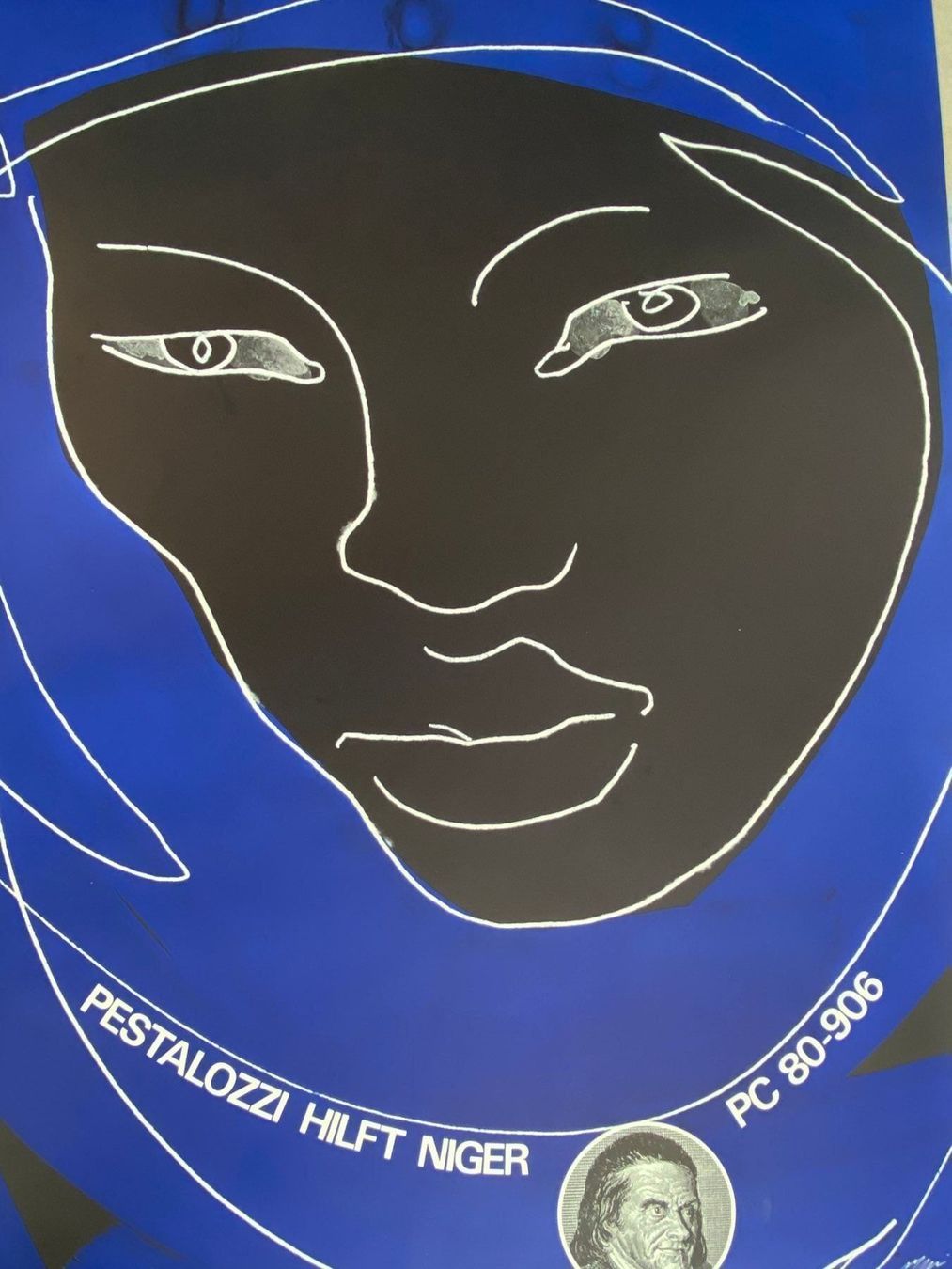 Posters & Illustrations: Hans Erni Plakat Pestalozzi hilft Niger – D'occasion à Vaduz par Unikate-Markt 3