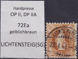 72Ea vom Experten bestimmt von LICHTENSTEIG (SG), sauber-O !