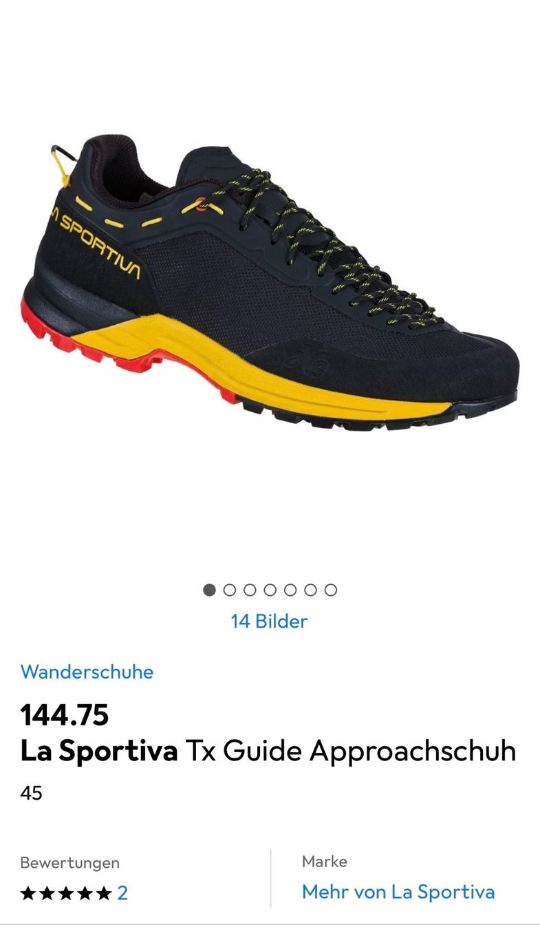 La Sportiva Scarpe da uomo: La Sportiva Gr. 43,5 – Usato da Matzendorf venduto da Fla5 4
