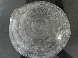 Clear Glass Serving Plate - Perfect for Parties!