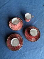 Rosenthal - 3 Moccatassen mit Silberauflage