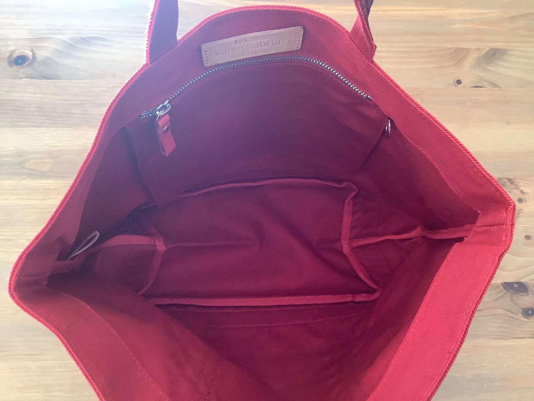 Vanessa Bruno Borse da donna: Vanessa Bruno Red Cabas Tote Bag – Usato da Founex venduto da sweetcouture 7