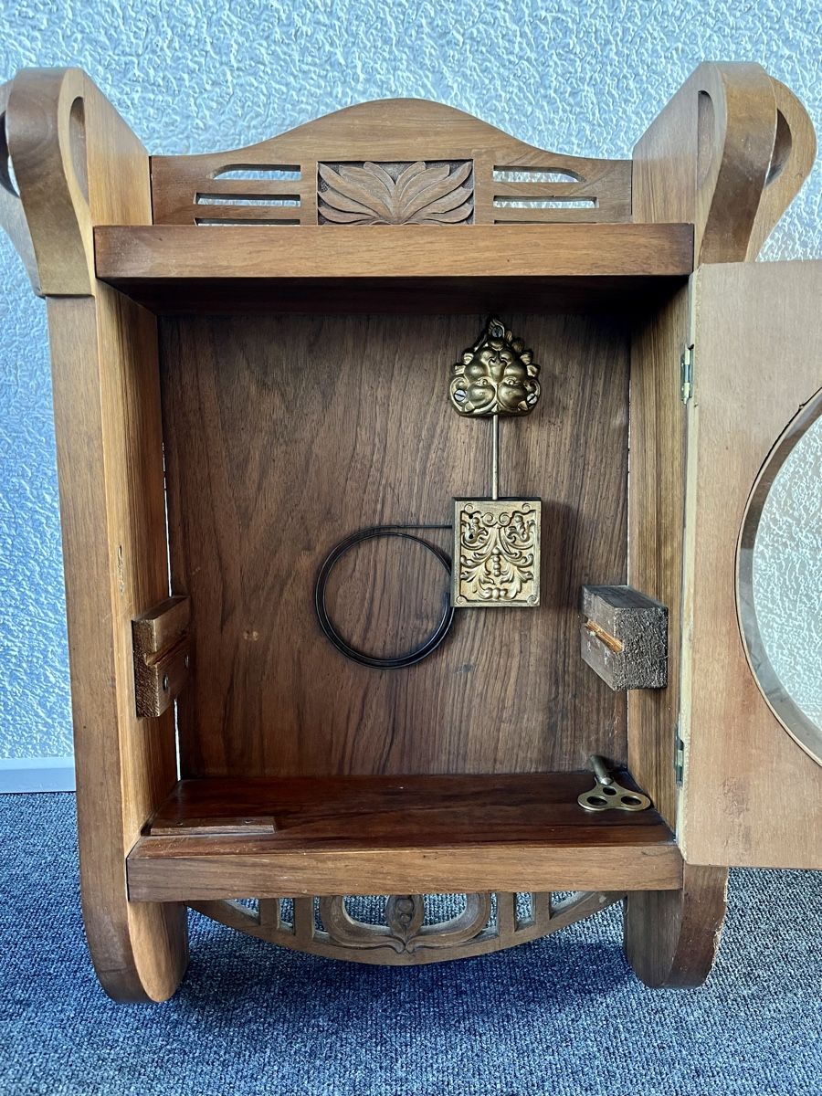 Orologi da terra & Orologi da parete: Antike Jugendstil Wanduhr – Usato da Kriens venduto da Bangkapi 8