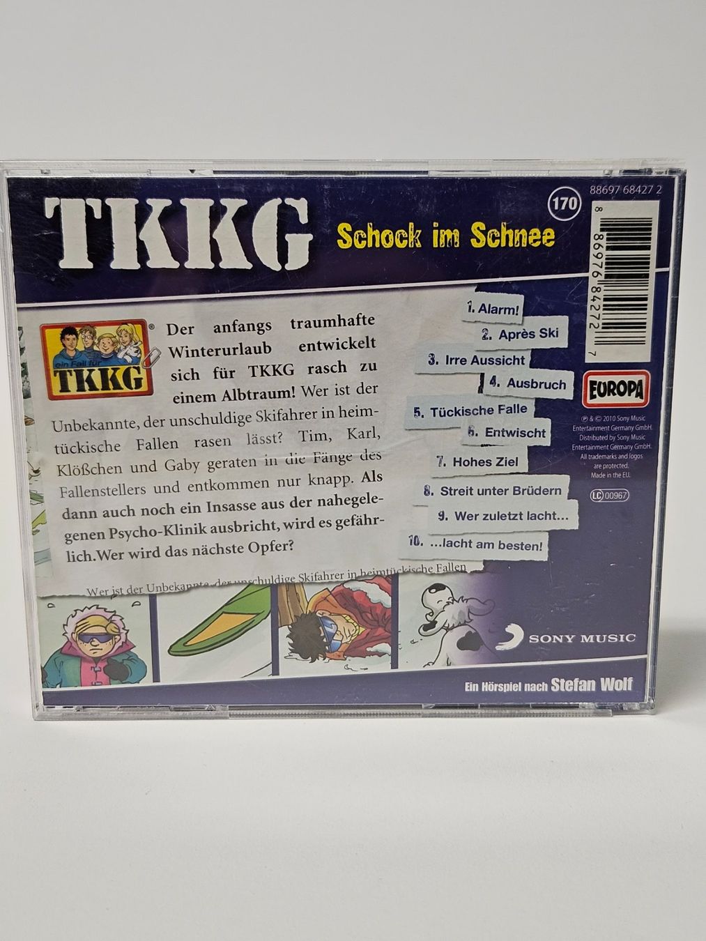 CD: TKKG - Schock im Schnee / Nr. 170 CD – Usato da Oberdorf BL venduto da BaldenEagle 3