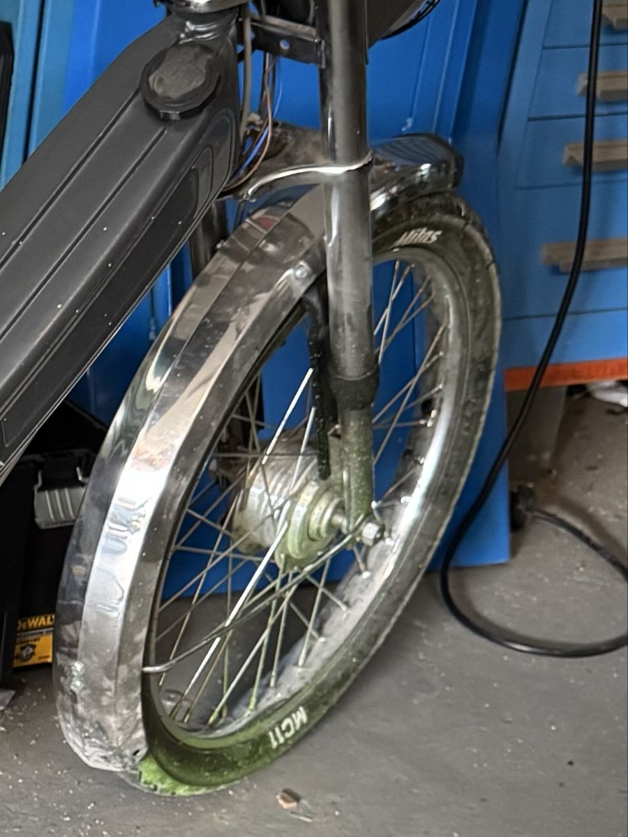Puch Parti ricambio per ciclomotori: Puch Speichenräder Satz – Usato da Wegenstetten venduto da mcfly321 4