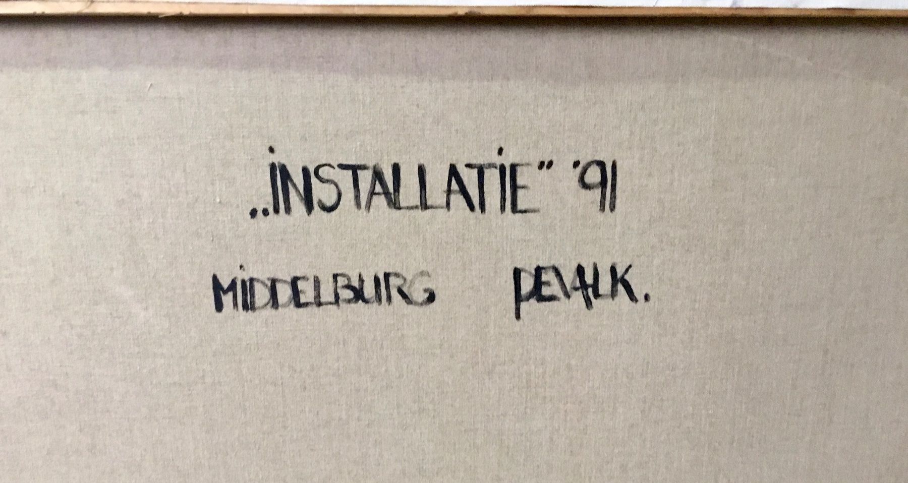Dipinti: Gemälde Öl Gross Postmoderne – Usato da Schlieren venduto da Jeajet 4