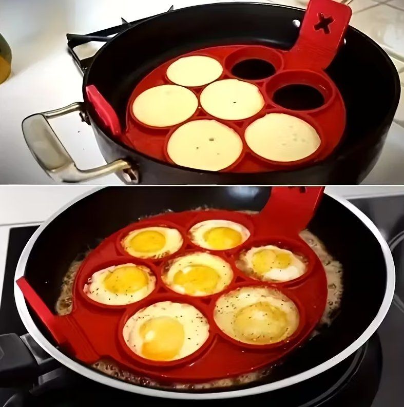 Teglie da forno: Silikon Pfannkuchen- und Eierformen – Nuovo e nell'imballaggio originale da Reinach BL venduto da Deinfashion 4