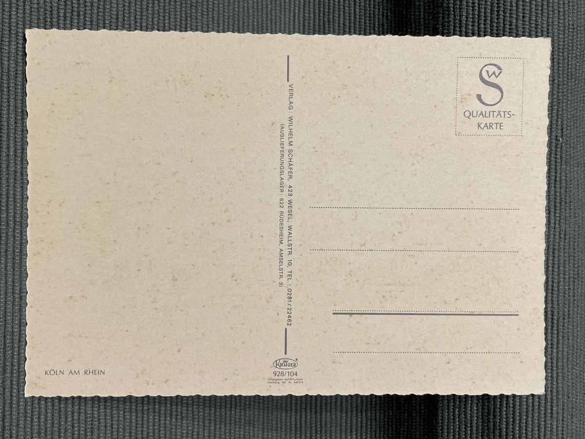 Cartoline postali: AK von Köln – Usato da Rümlang venduto da Kartenpost1 1