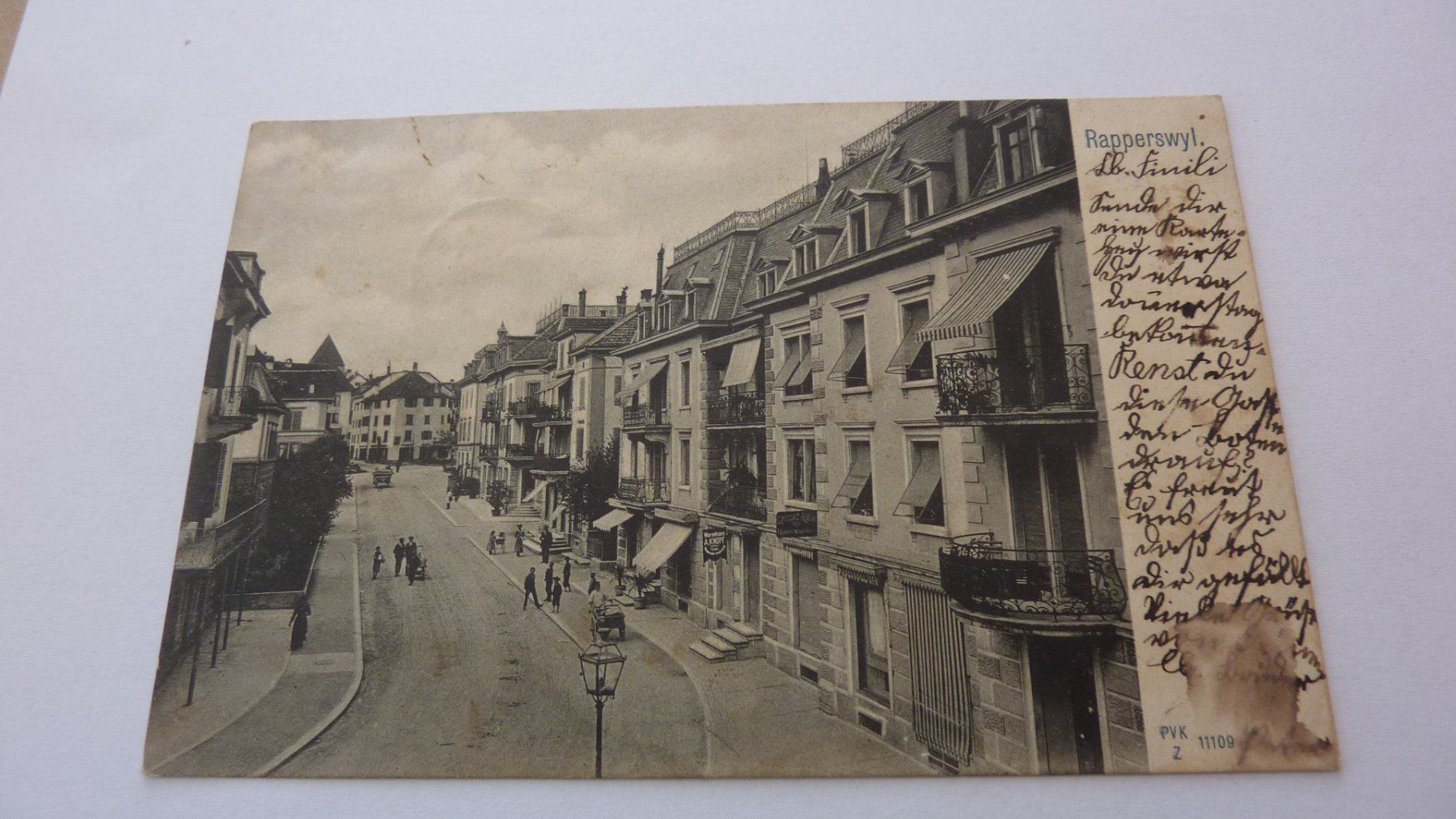 Cartoline postali: 5 ver. uralte Ansichtskarten : Rapperswyl 1900-1902 – Usato da Birrwil venduto da Schnaepli 3