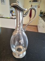 vintage Wasser Karaffe Zinn 