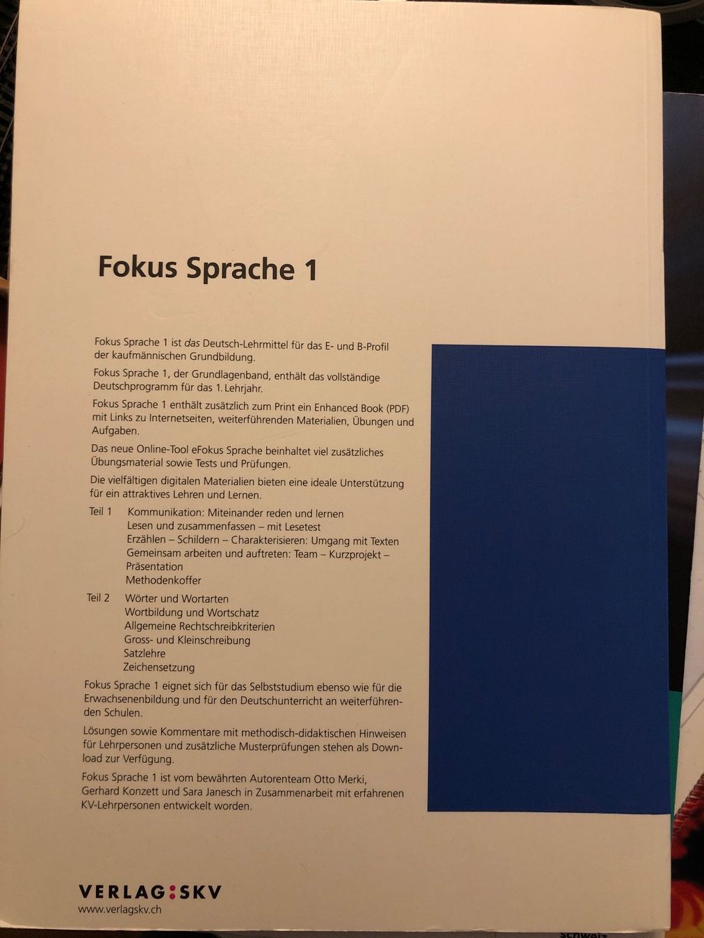 Bücher: Fokus Sprache – Neu (gemäss Beschreibung) aus Wetzikon ZH von OBJRS 1
