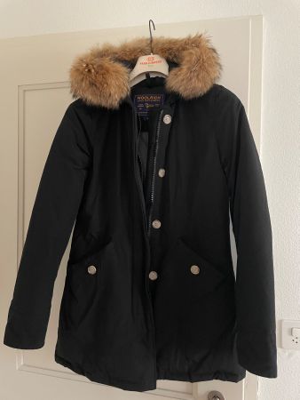 Woolrich Jacke Mantel Parka schwarz