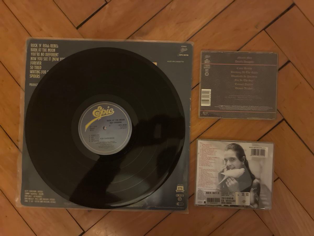 Dischi in vinile: Ozzy Osbourne bark at the Moon lp plus 2 CDs – Usato da Zürich venduto da ani_8jg5 2