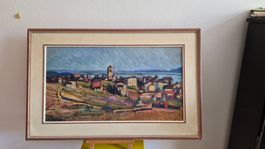 Oelgemälde von Ernst Samuel Geiger La Neuveville Neuenstadt