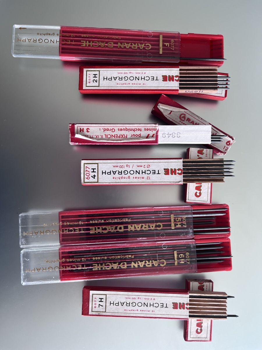 Caran D'Ache Crayons, crayons de couleur & craies: Caran d‘Ache Graphite Minen – D'occasion à Oberhofen Thun'see par Franzhugo 1