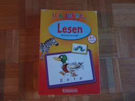 Ich lerne Lesen Mit Tieren durchs ABC Spiel Karten 5+