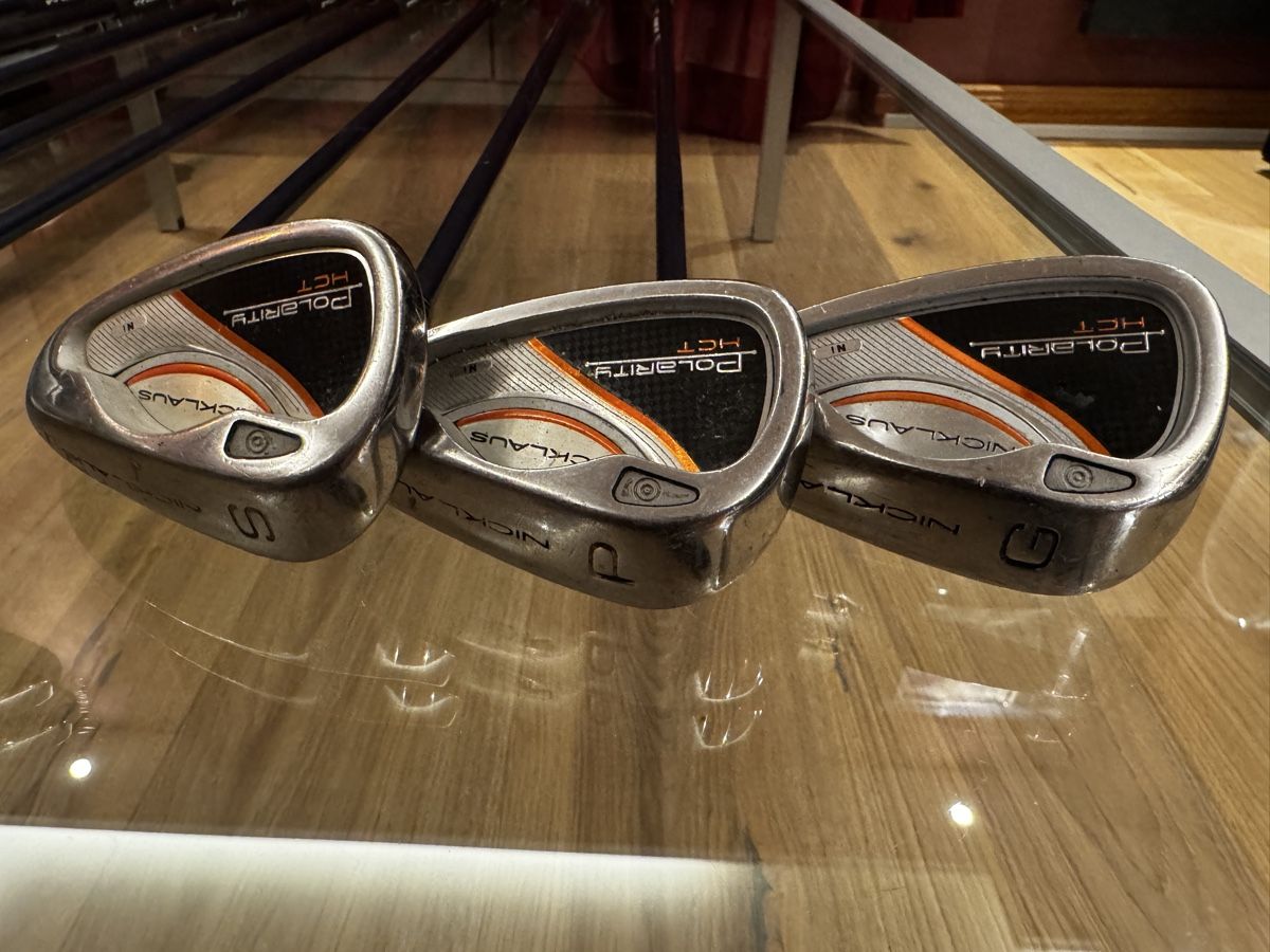Mazze & Set: Jack Nicklaus Polarity HCT Eisen – Usato da Basel venduto da bau_6tk8 3