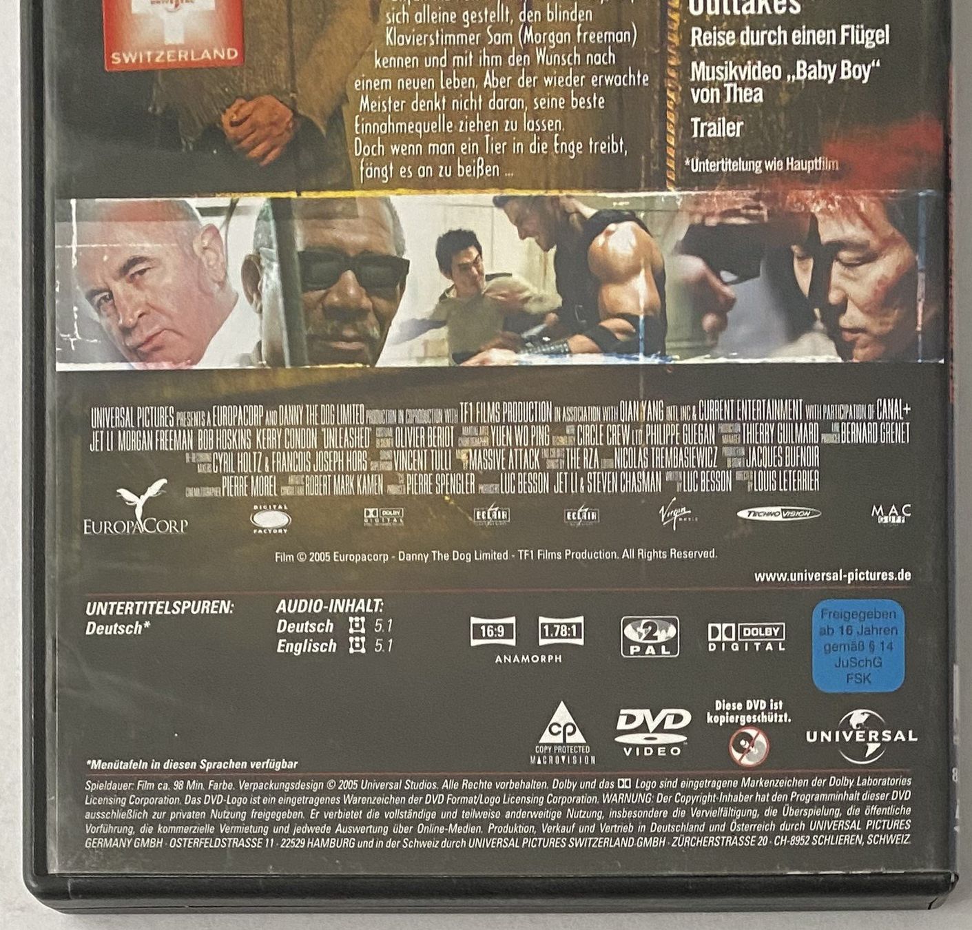 Alle DVDs: Unleashed, Entfesselt, zum kämpfen geboren – Gebraucht aus Flums von Asquillo 2
