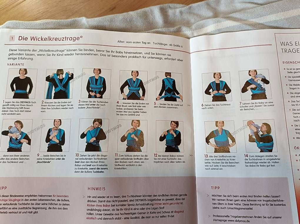 Bauch- & Rückentragen: Didymos Tragetuch – Gebraucht aus Romanshorn von ysk_6l8f 1